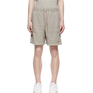 President's Men Cotton Time Off Bermuda Mineral Dyed Shorts Sand Size S
